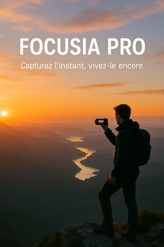 🎥 Focusia Pro — Capturez l’instant, vivez-le encore